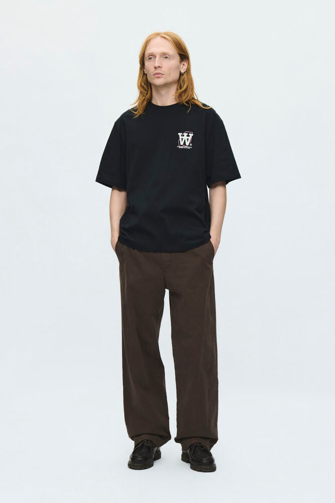 WWLiam Map T Shirt Black