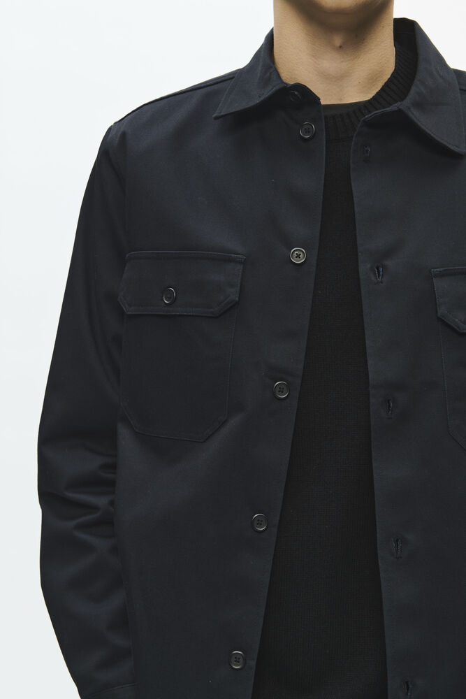 Wood Wood WWClay Overshirt Black