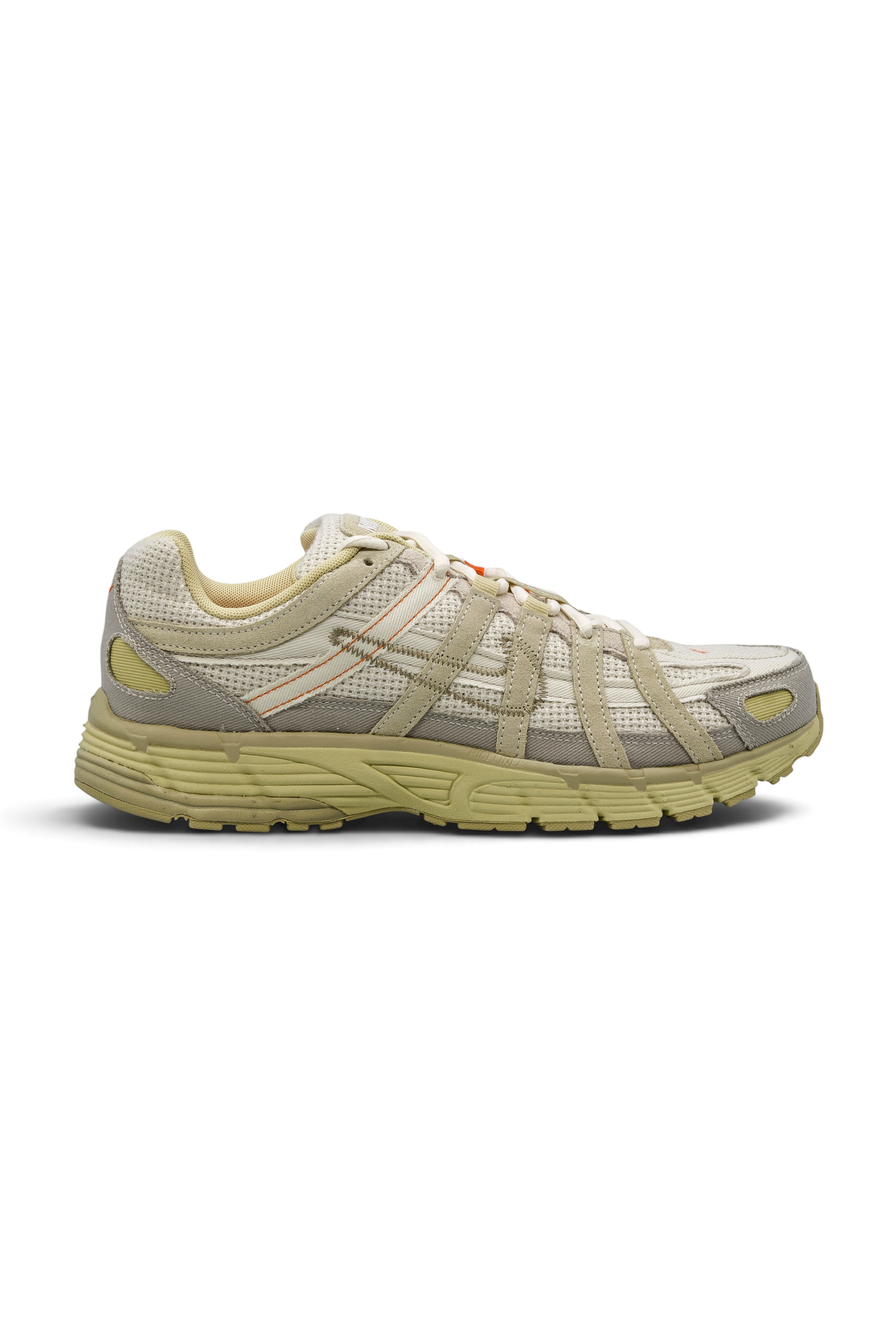 Nike P-6000 College Grey Khaki Safety Orange