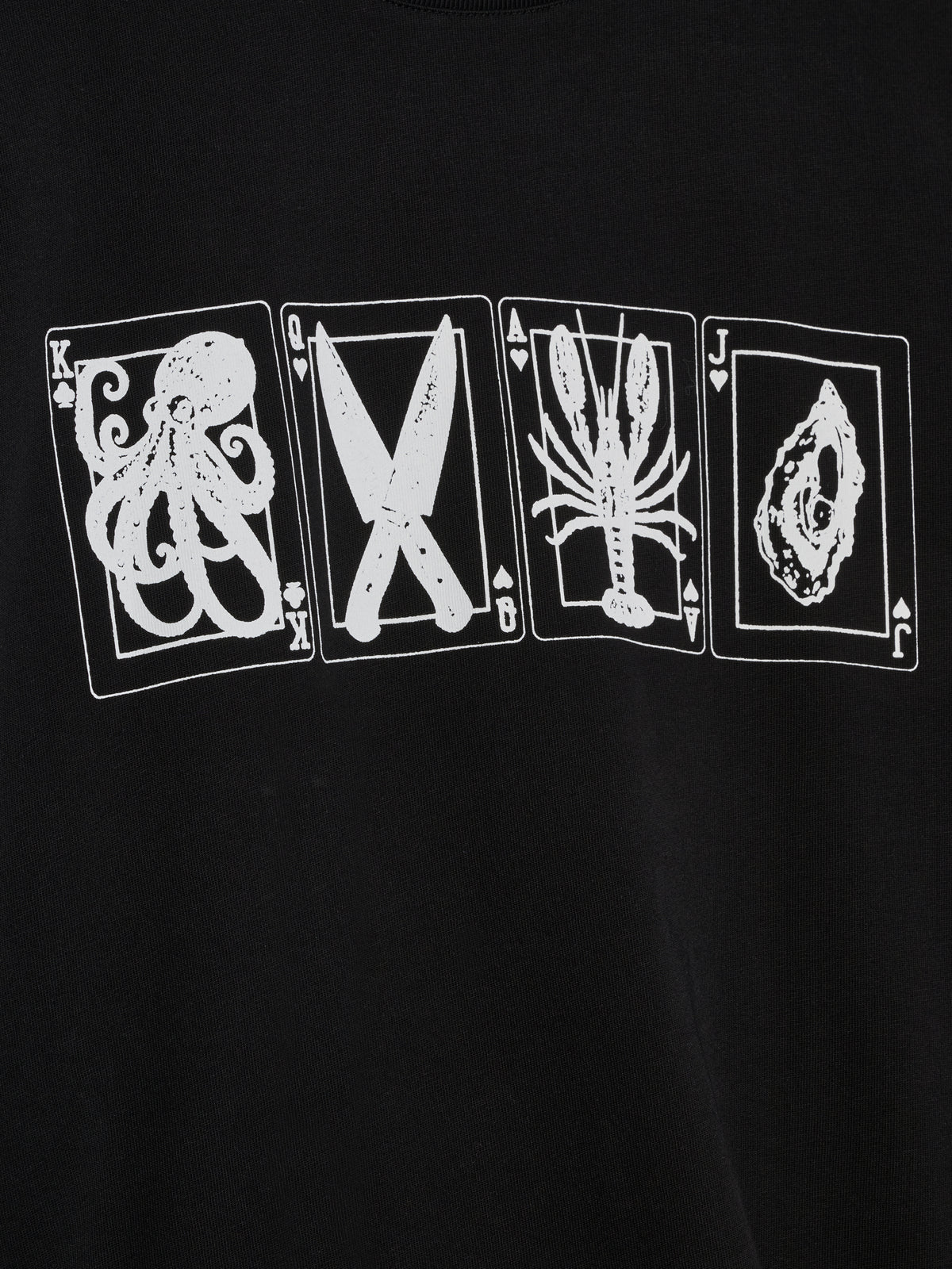 Broke Poker Hands Tee Black