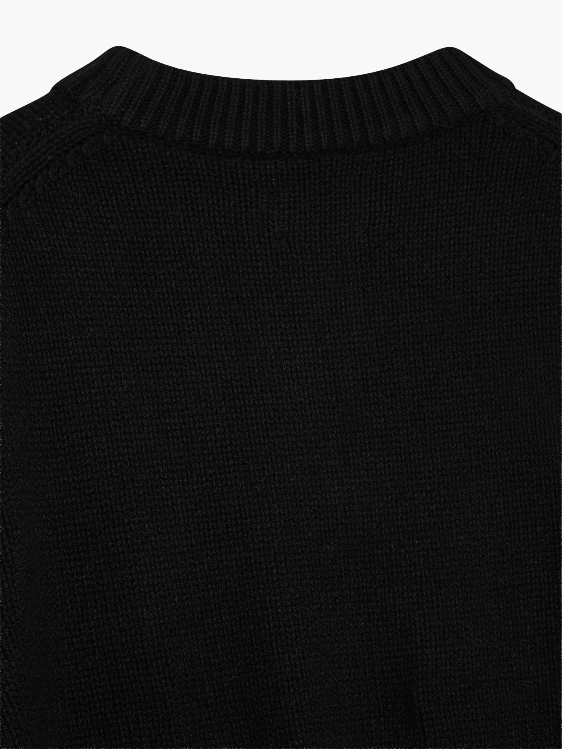Century Knit Sweater Black