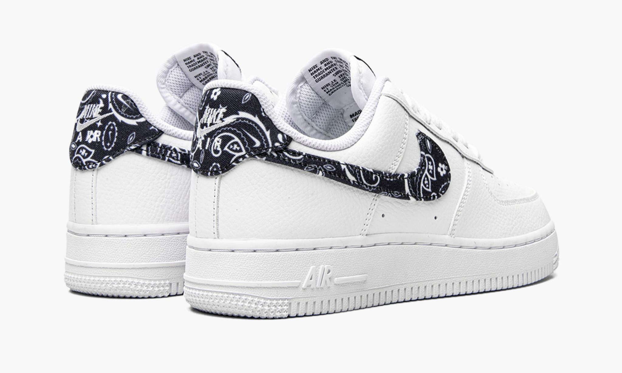 Nike Air Force 1 Black Paisley
