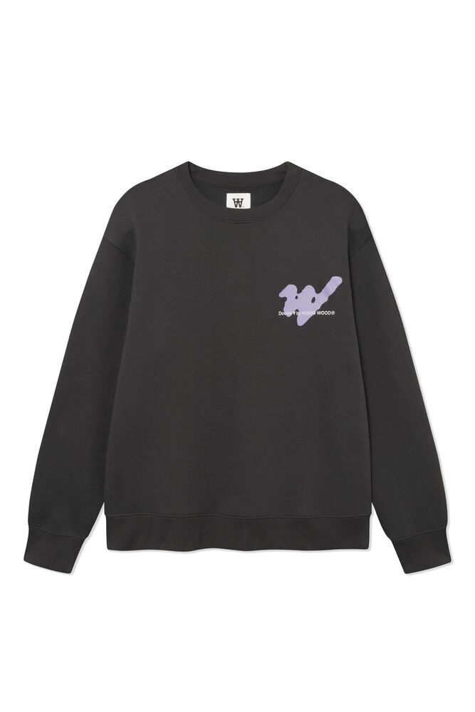 Wood Wood Hester Sweatshirt – Dark Grey