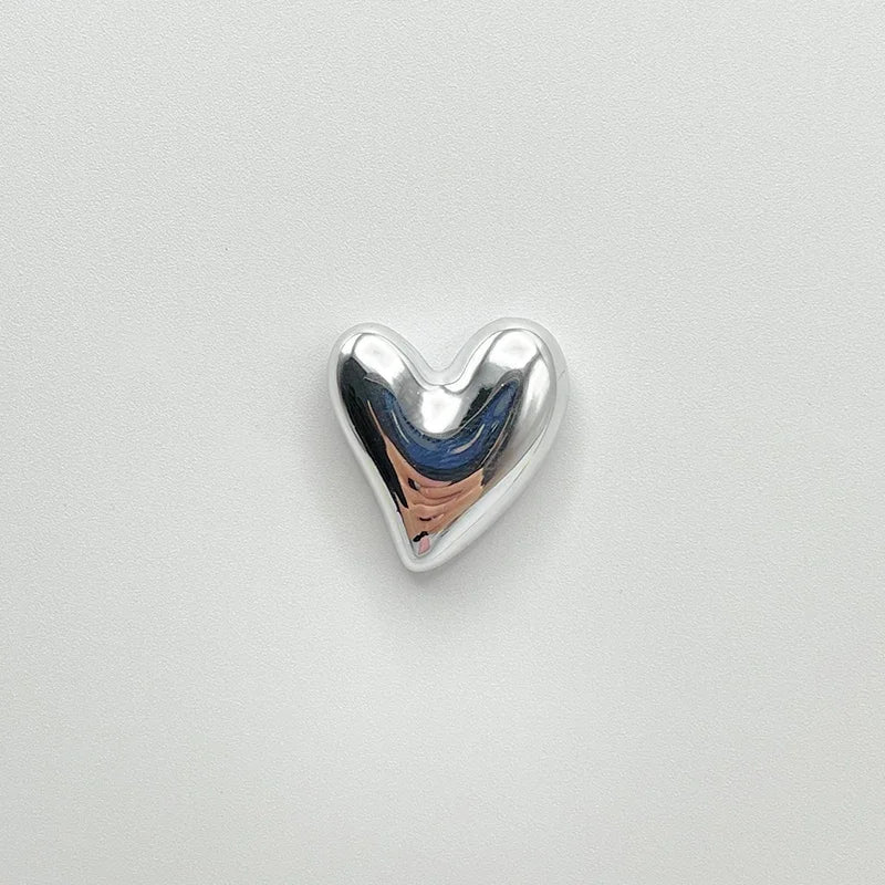 Heart Pins in Gold & Silver – Shoe Decorations for Open Toe Shoes
