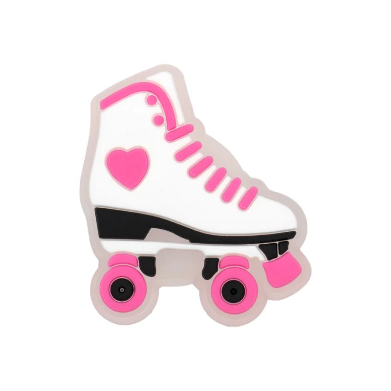 1 pc Luminous Shoe Decoration with LED – Animals, Plants & Hearts for Children