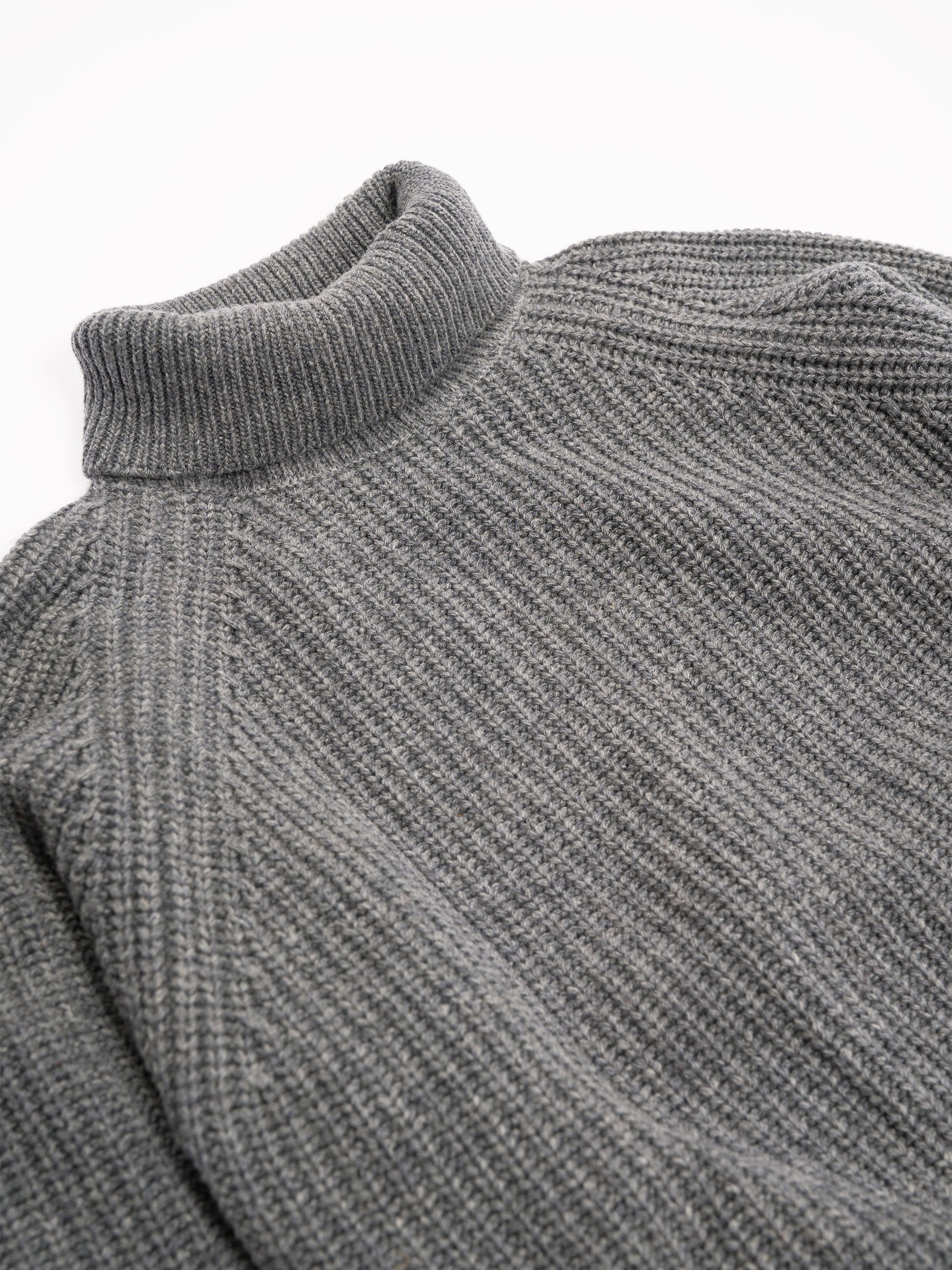 Session Turtleneck Grey Melange