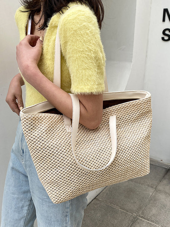 Zelda - Practical woven handbag for everyday use