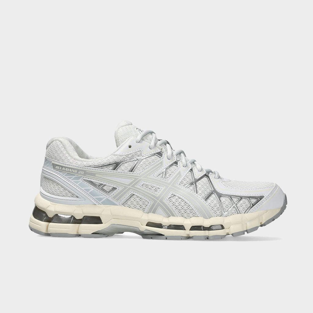 Gel-Kayano 20 White / Pure Silver