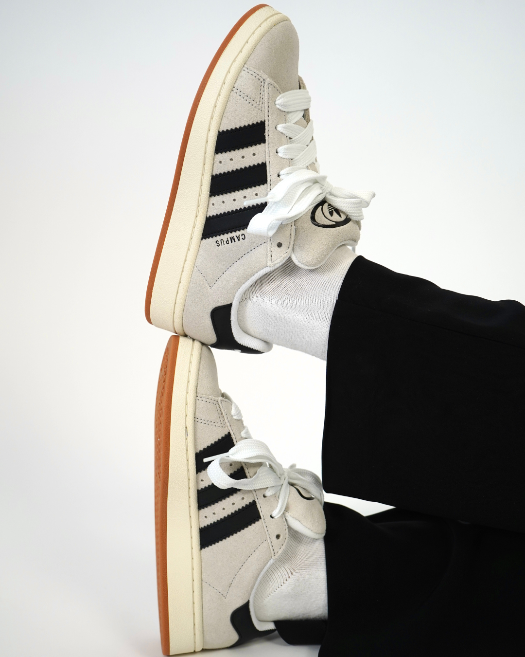 Adidas Campus 00s Crystal White Core Black