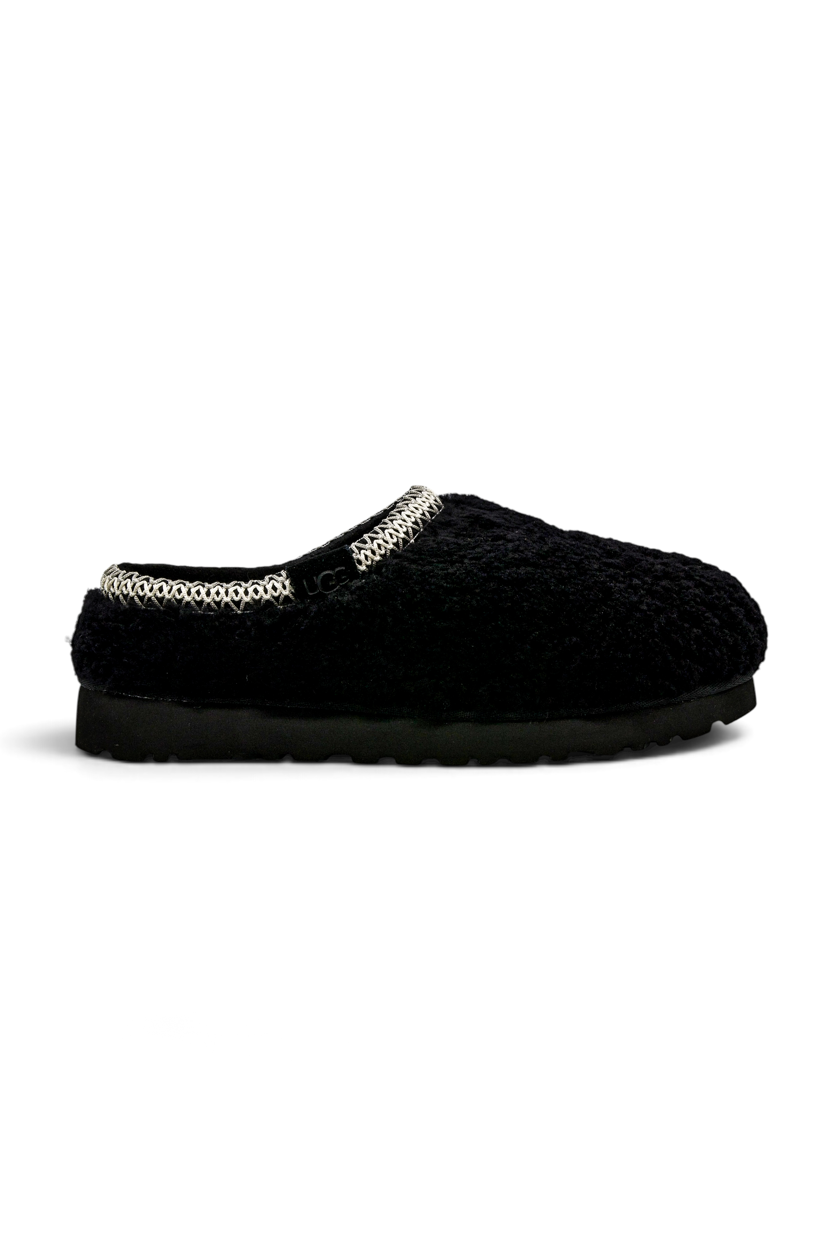 UGG Tasman Maxi Curly Slipper Black (Women's)