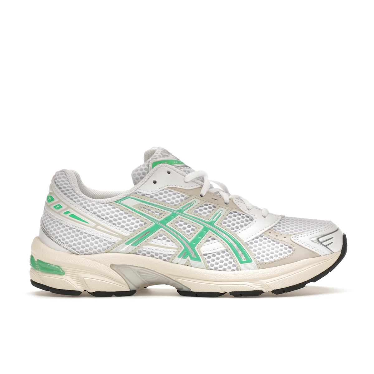 ASICS Gel-1130 Vit Malakitgrön Off White mellansula