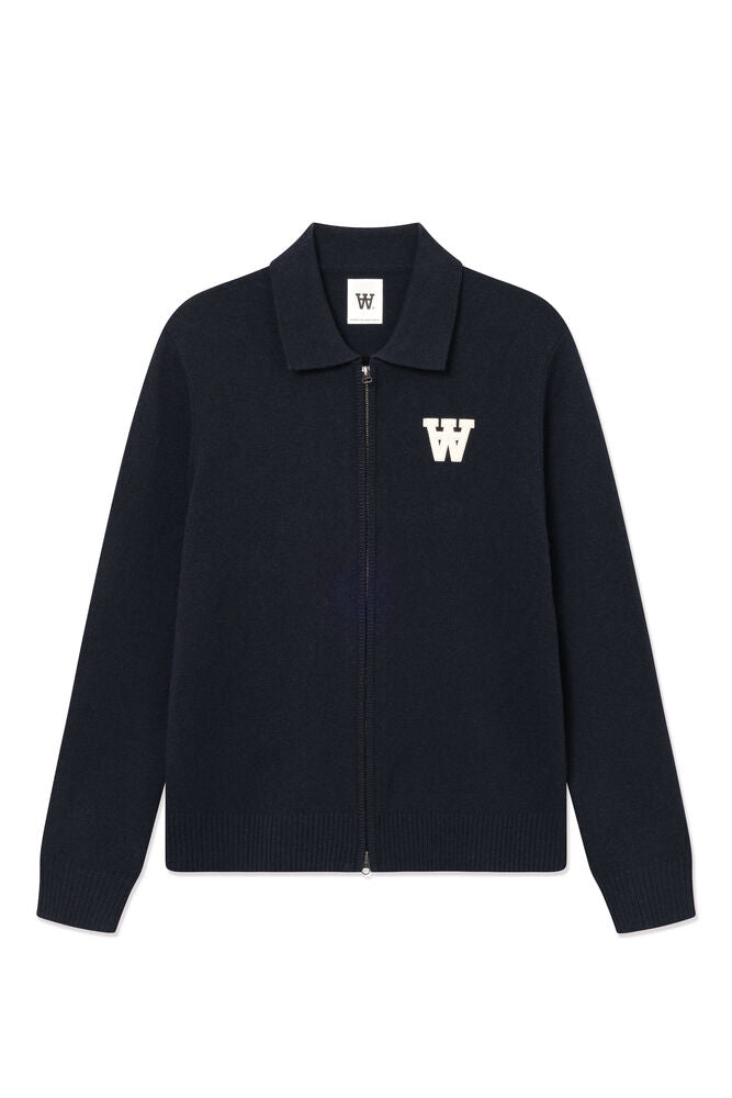 WWTay Zipper Cardigan Black