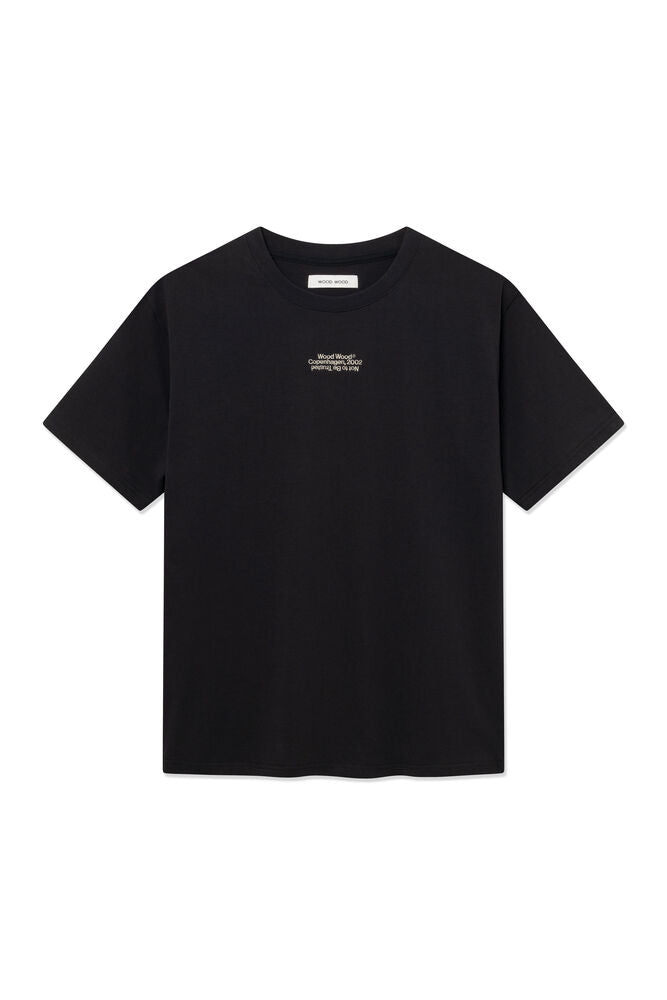 Wood Wood WWOliver T Shirt Black