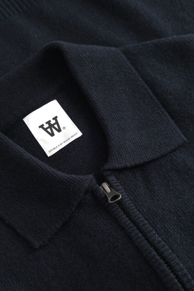 WWTay Zipper Cardigan Black