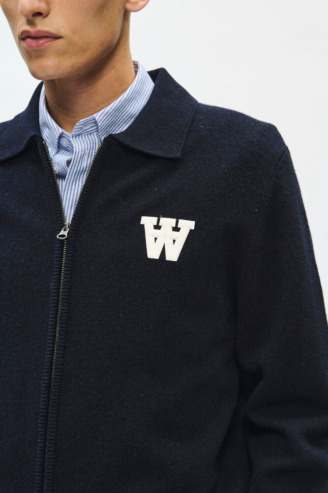 WWTay Zipper Cardigan Black