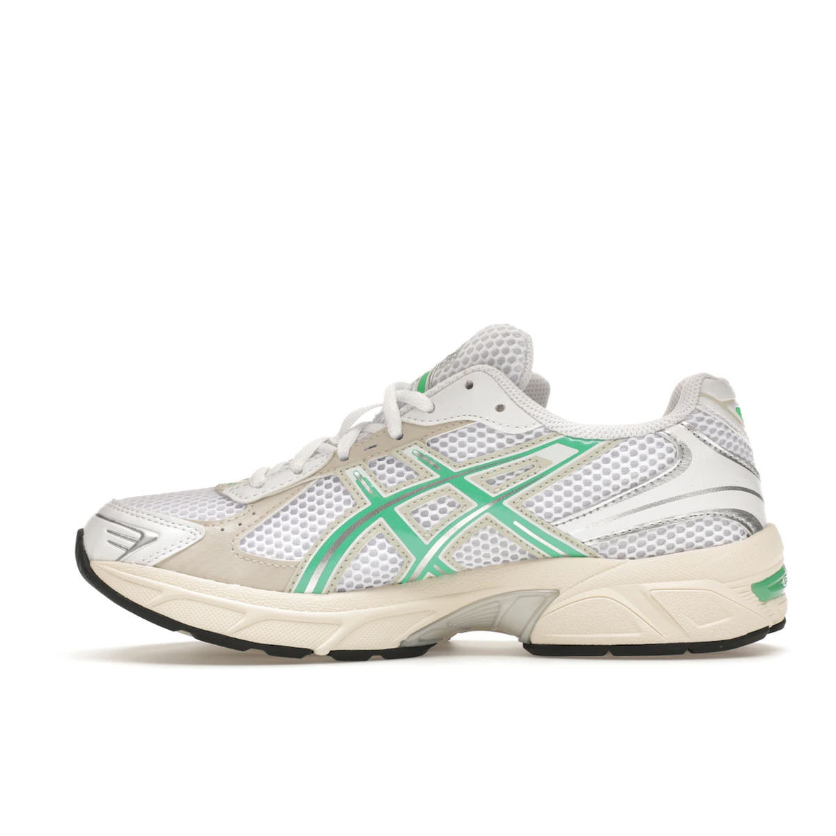 ASICS Gel-1130 Vit Malakitgrön Off White mellansula