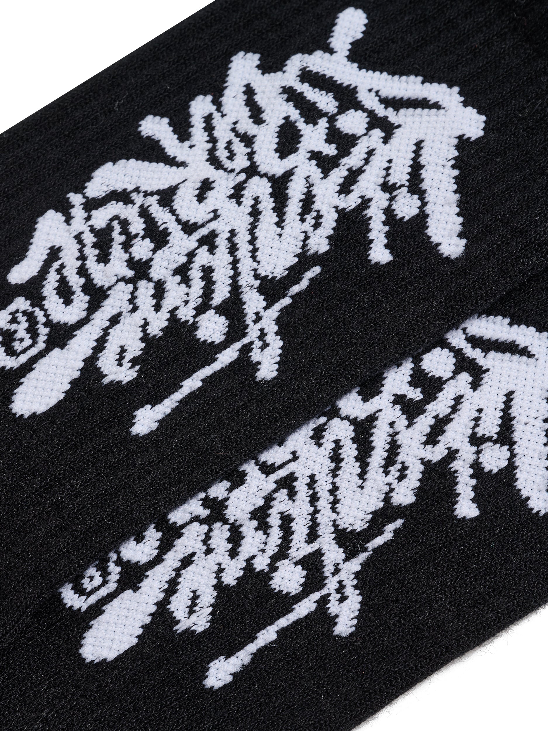 Era Logo Socks Black White
