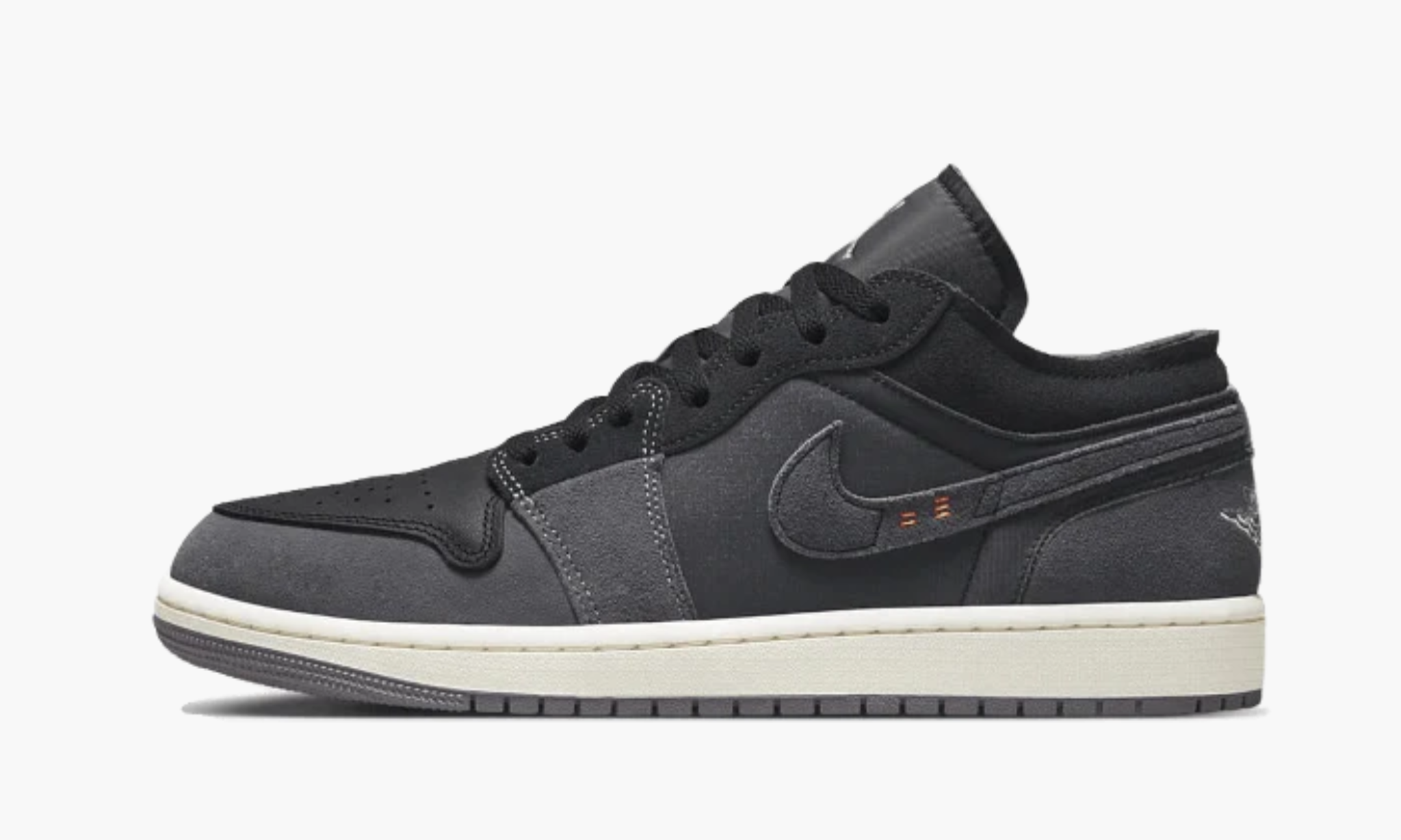 Air Jordan 1 Low Craft Inside Out Black