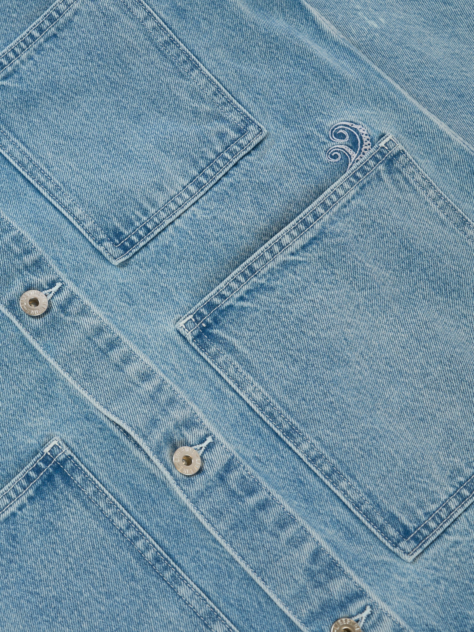 Park Denim Jacket Light Blue
