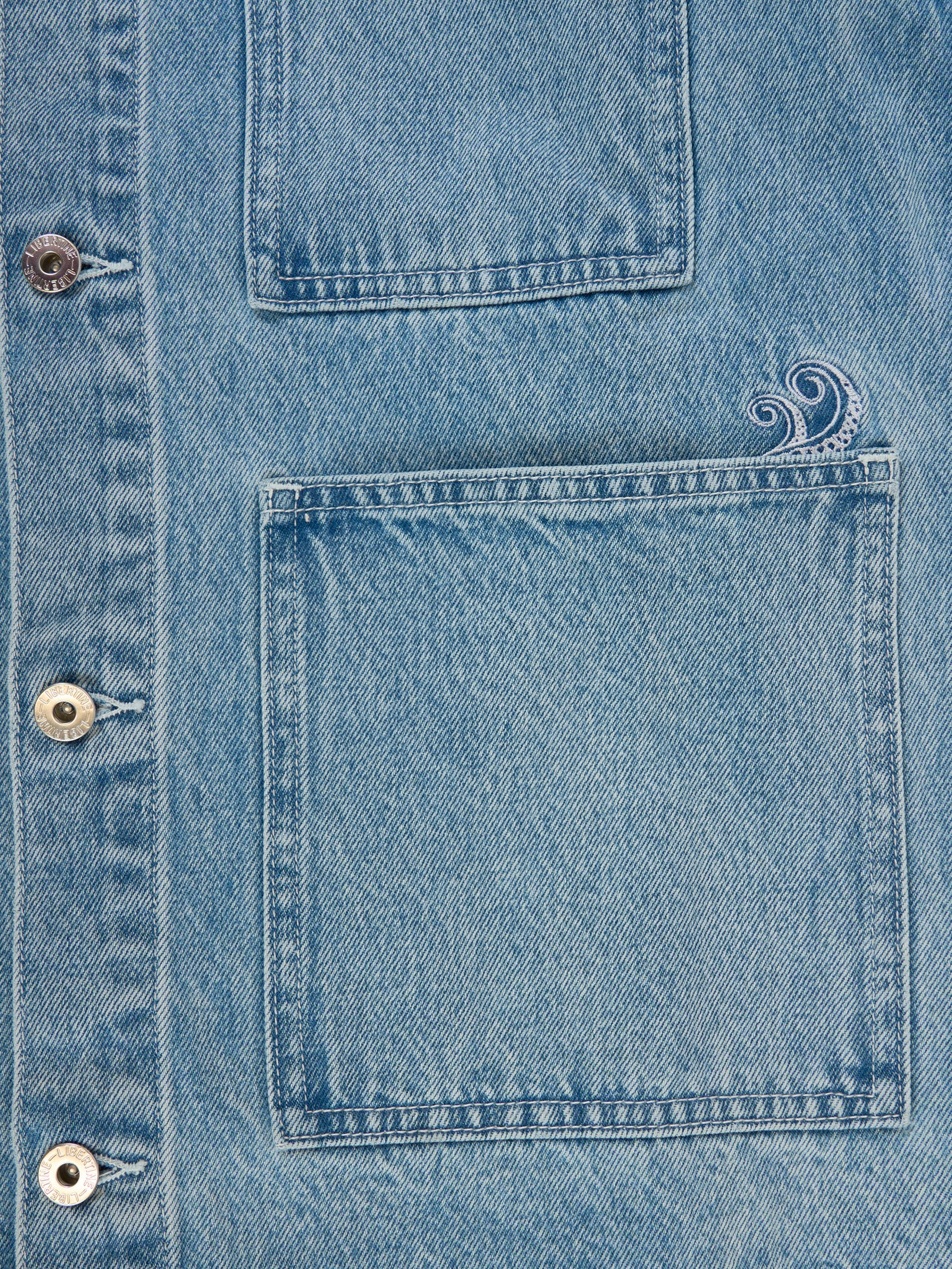 Park Denim Jacket Light Blue
