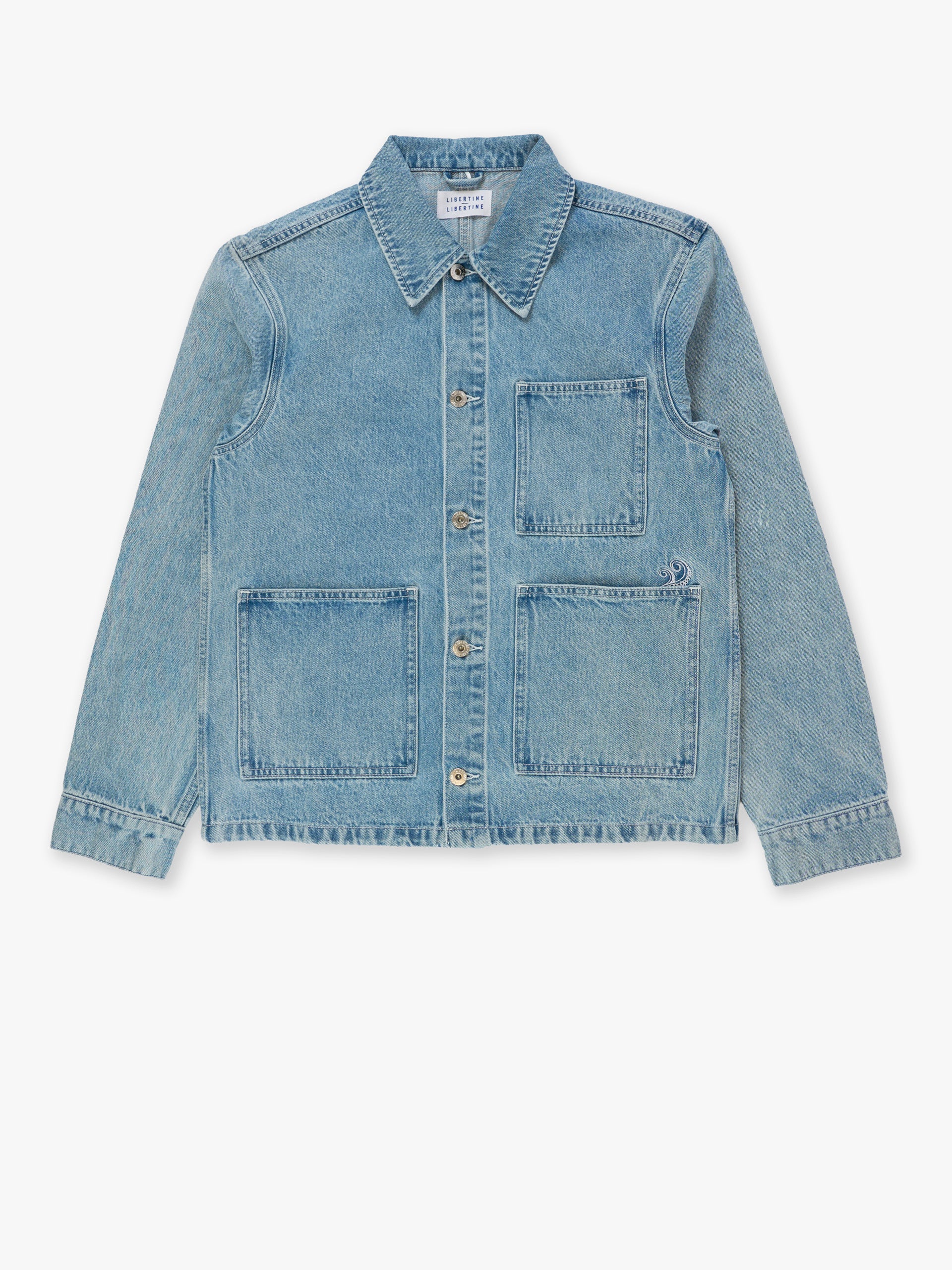 Park Denim Jacket Light Blue