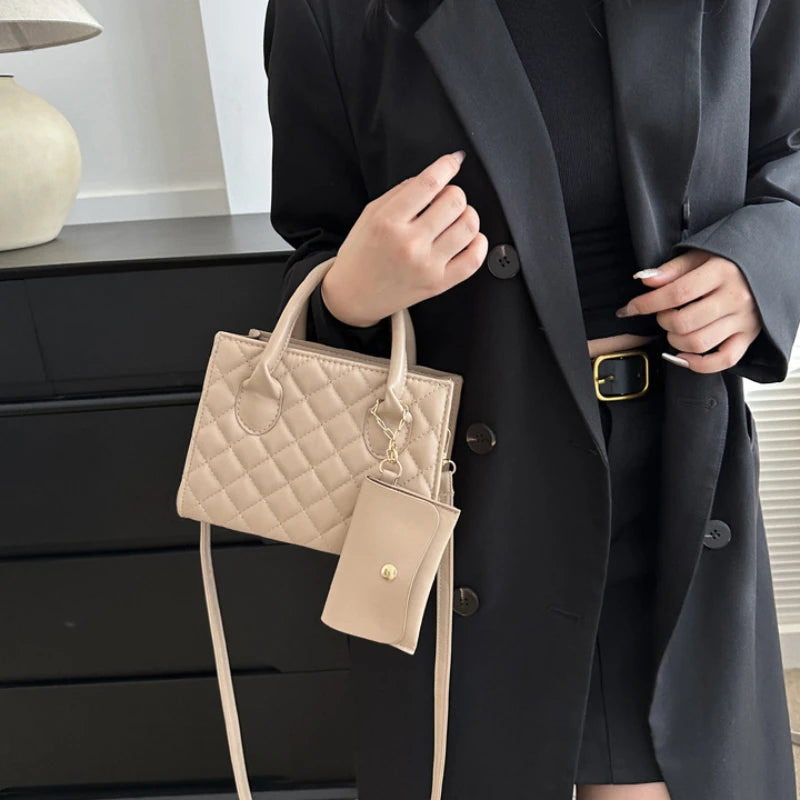 Wide Strap Diamond Bag – stil utan stress