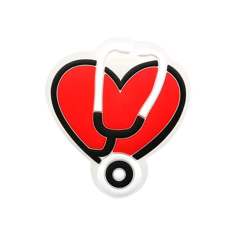1 pc Luminous Shoe Decoration with LED – Animals, Plants &amp; Hearts for Children 