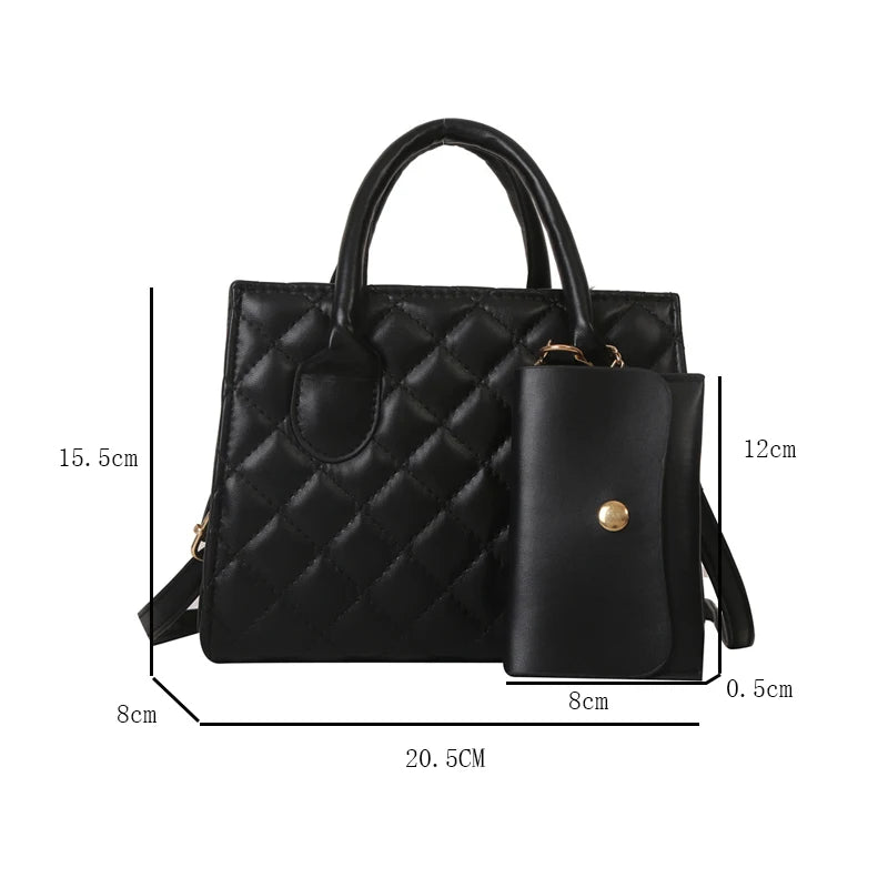 Wide Strap Diamond Bag – stil utan stress