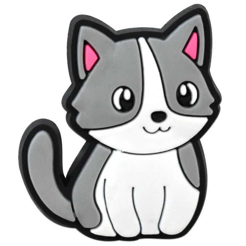 Cute Cat Shoe Decoration – Charm for Clogs 