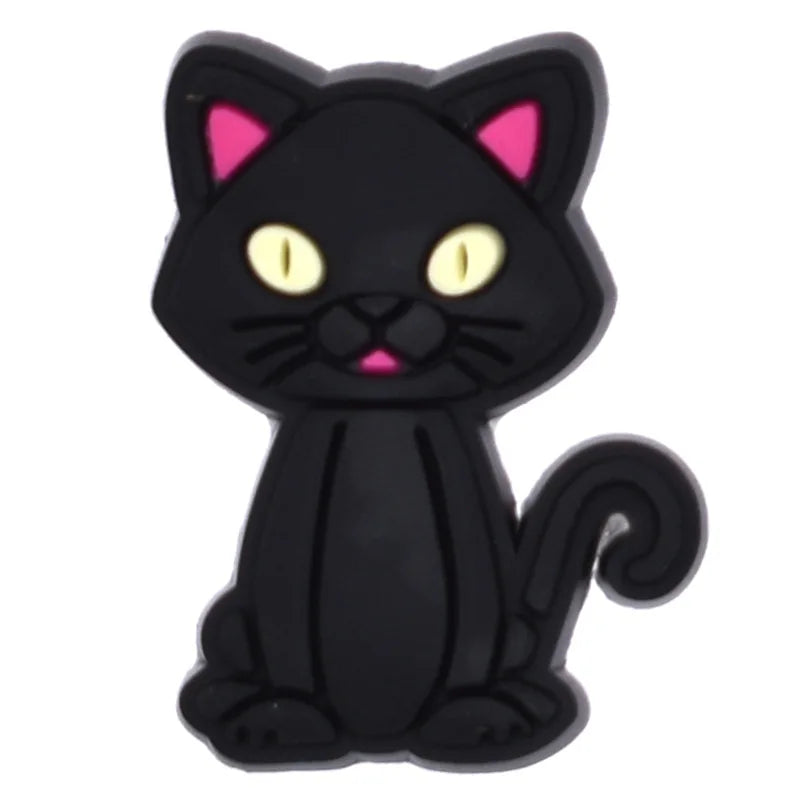 Cute Cat Shoe Decoration – Charm for Clogs 
