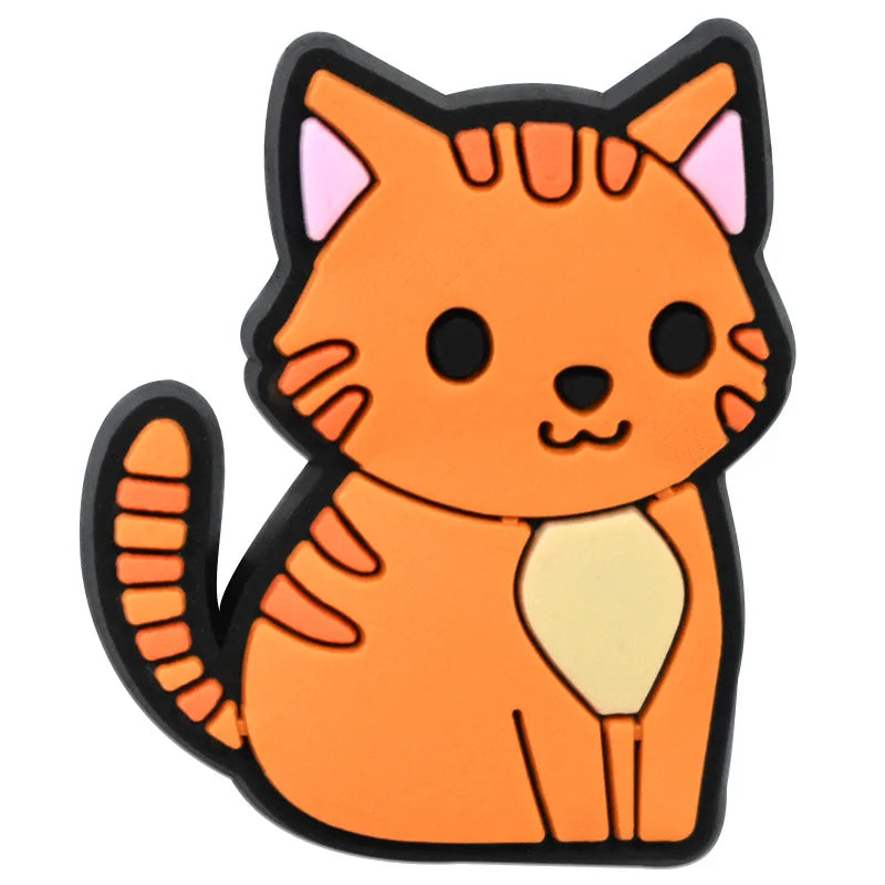 Cute Cat Shoe Decoration – Charm for Clogs 