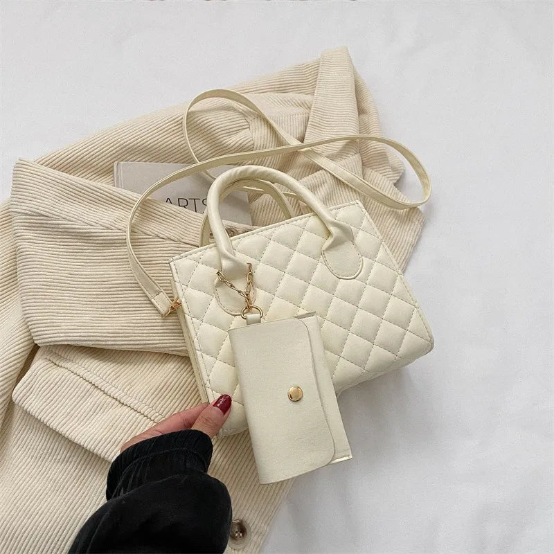 Wide Strap Diamond Bag – stil utan stress