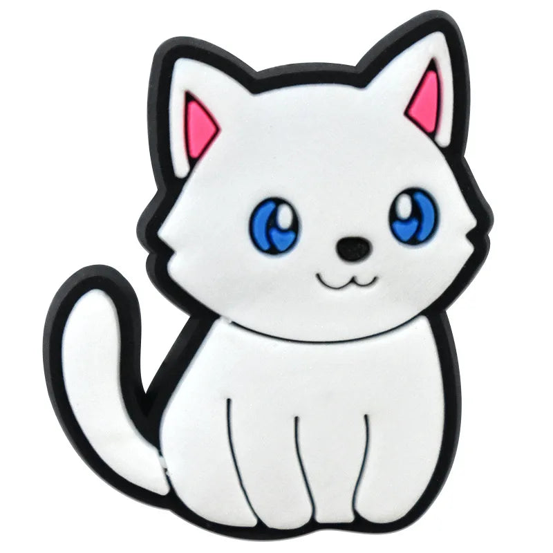 Cute Cat Shoe Decoration – Charm for Clogs 