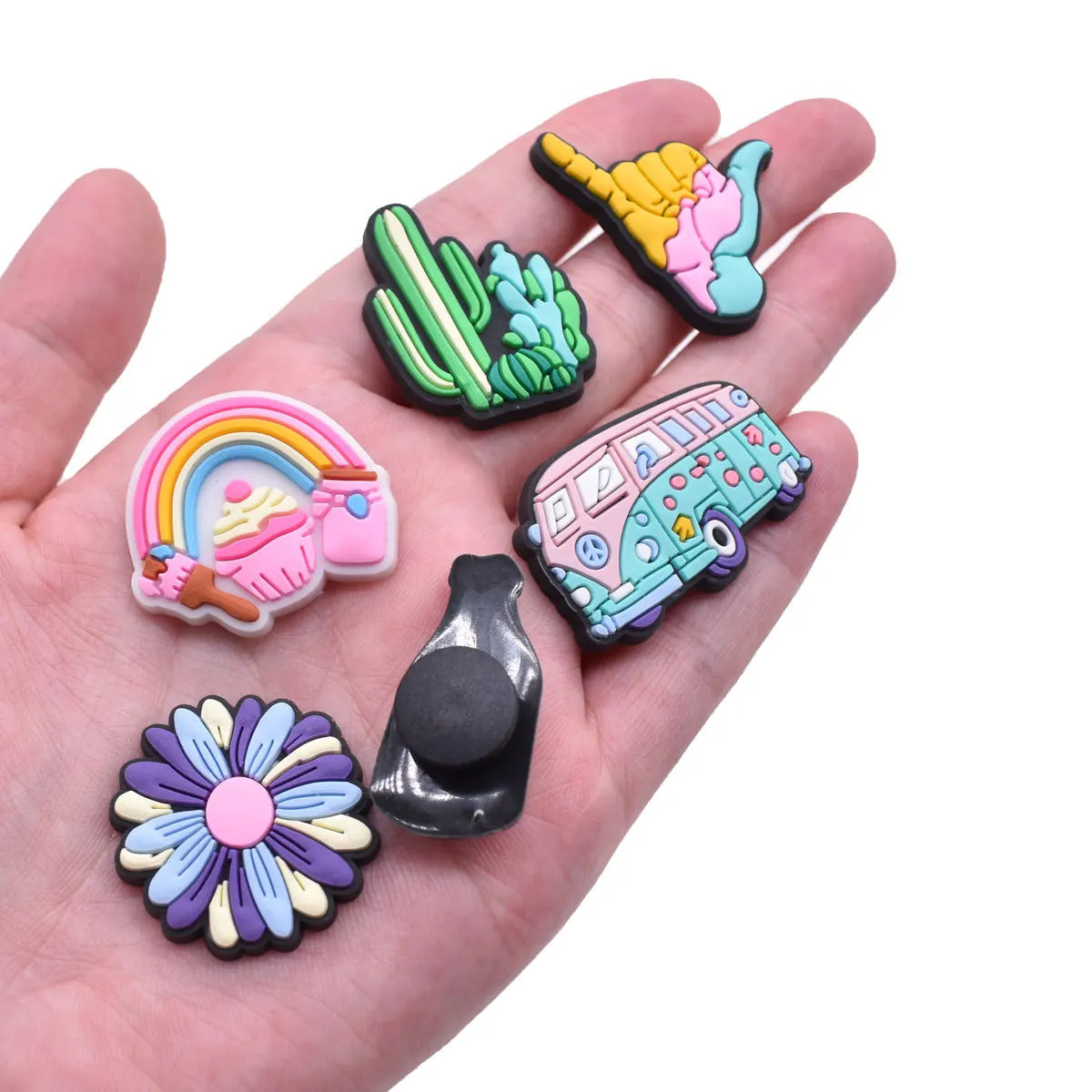 Summery Travel Charms – Shoe Decorations for Clogs &amp; Sandals