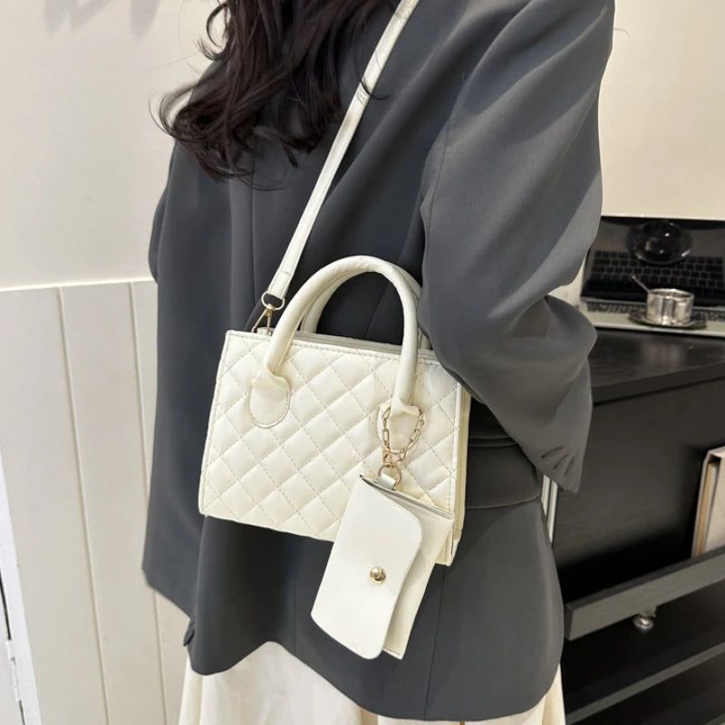 Wide Strap Diamond Bag – stil utan stress