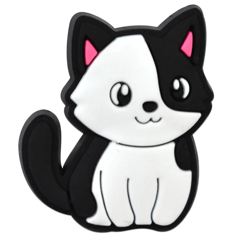Cute Cat Shoe Decoration – Charm for Clogs 