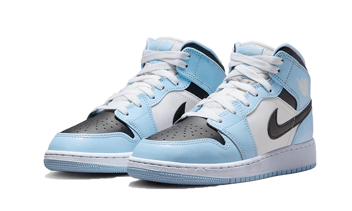 Air Jordan 1 Mid Ice Blue (GS)