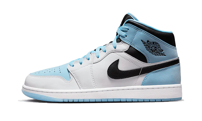 Air Jordan 1 Mid SE Ice Blue Black