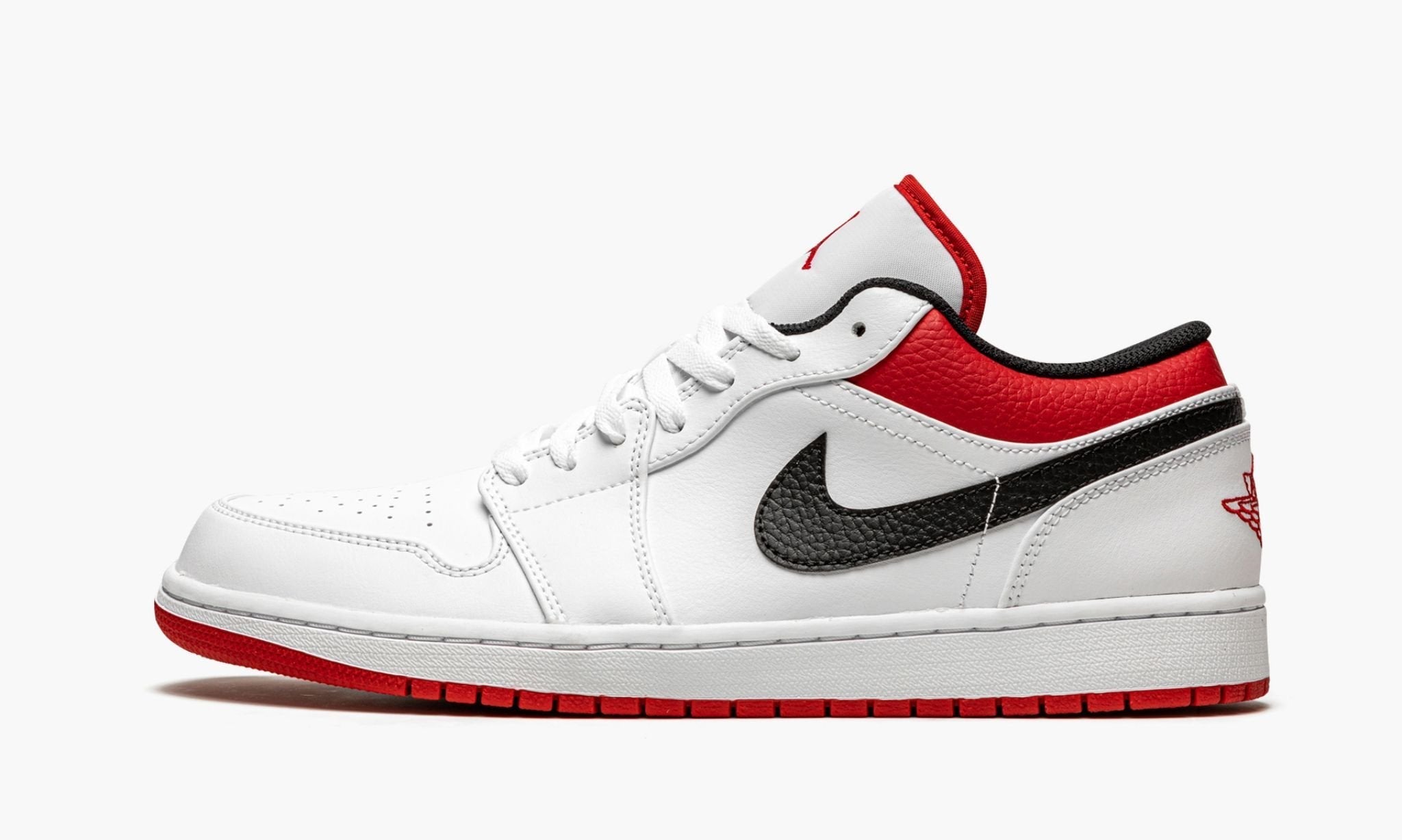 Air Jordan 1 Low White University Red