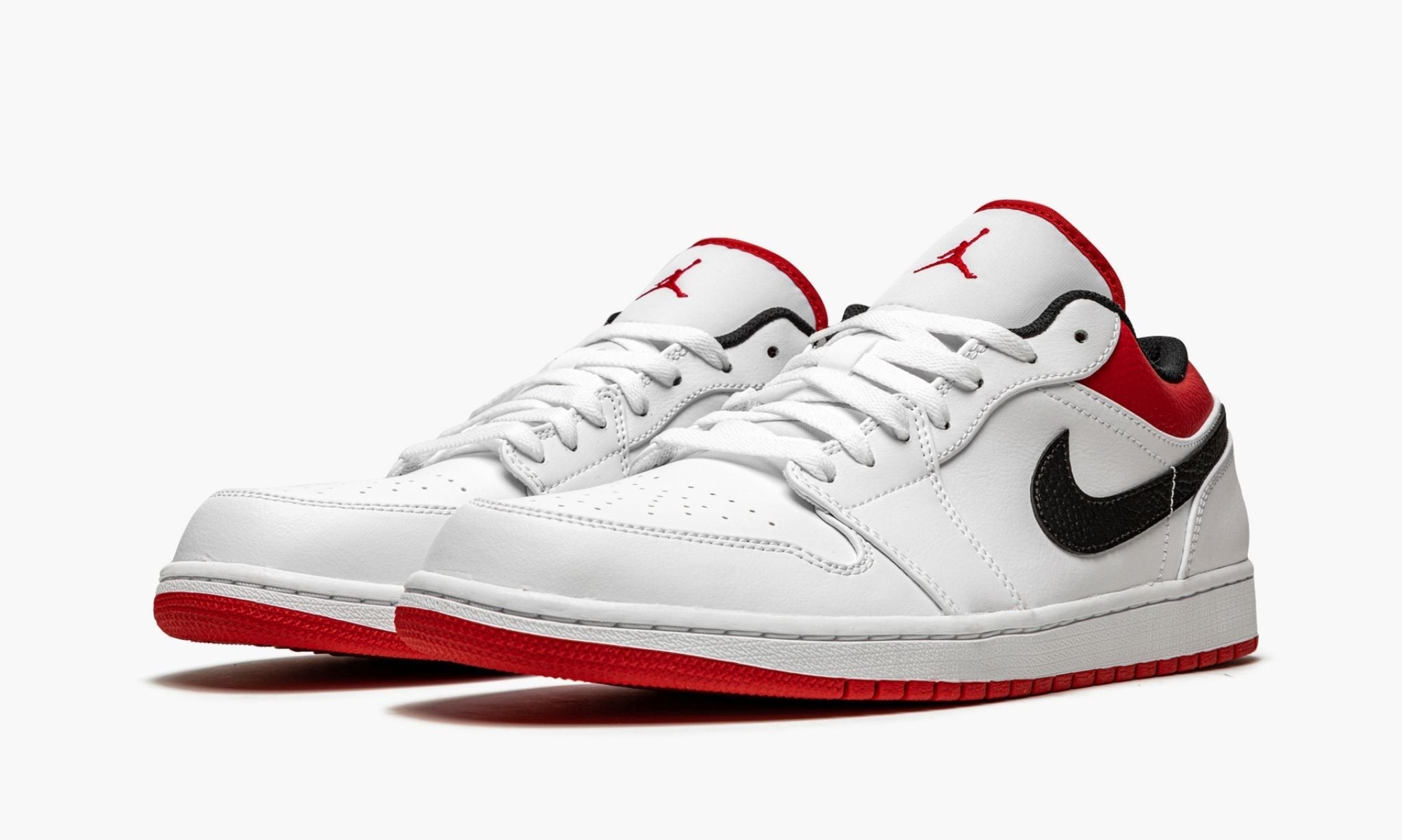 Air Jordan 1 Low White University Red