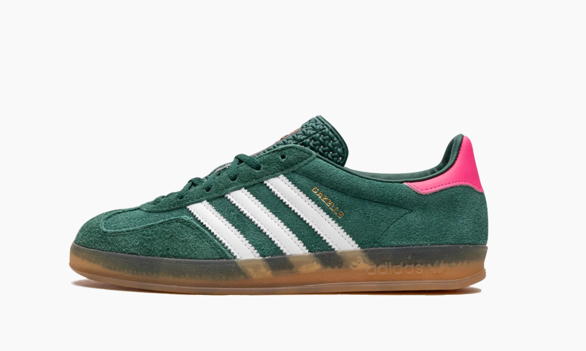 Adidas Gazelle Indoor Collegiate Green Lucid Pink