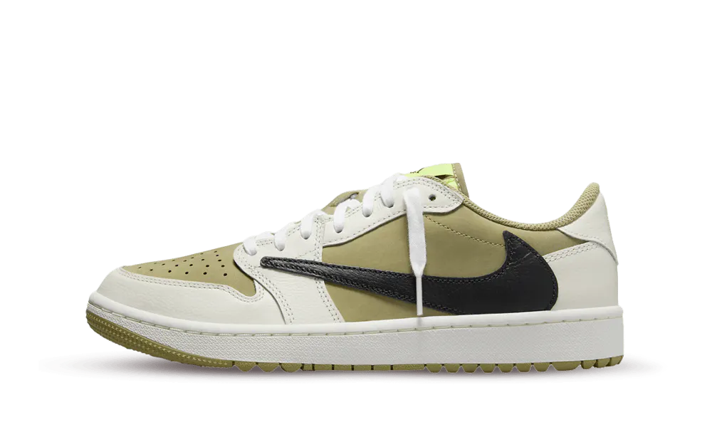 Jordan 1 Retro Low Golf Travis Scott Neutral Olive