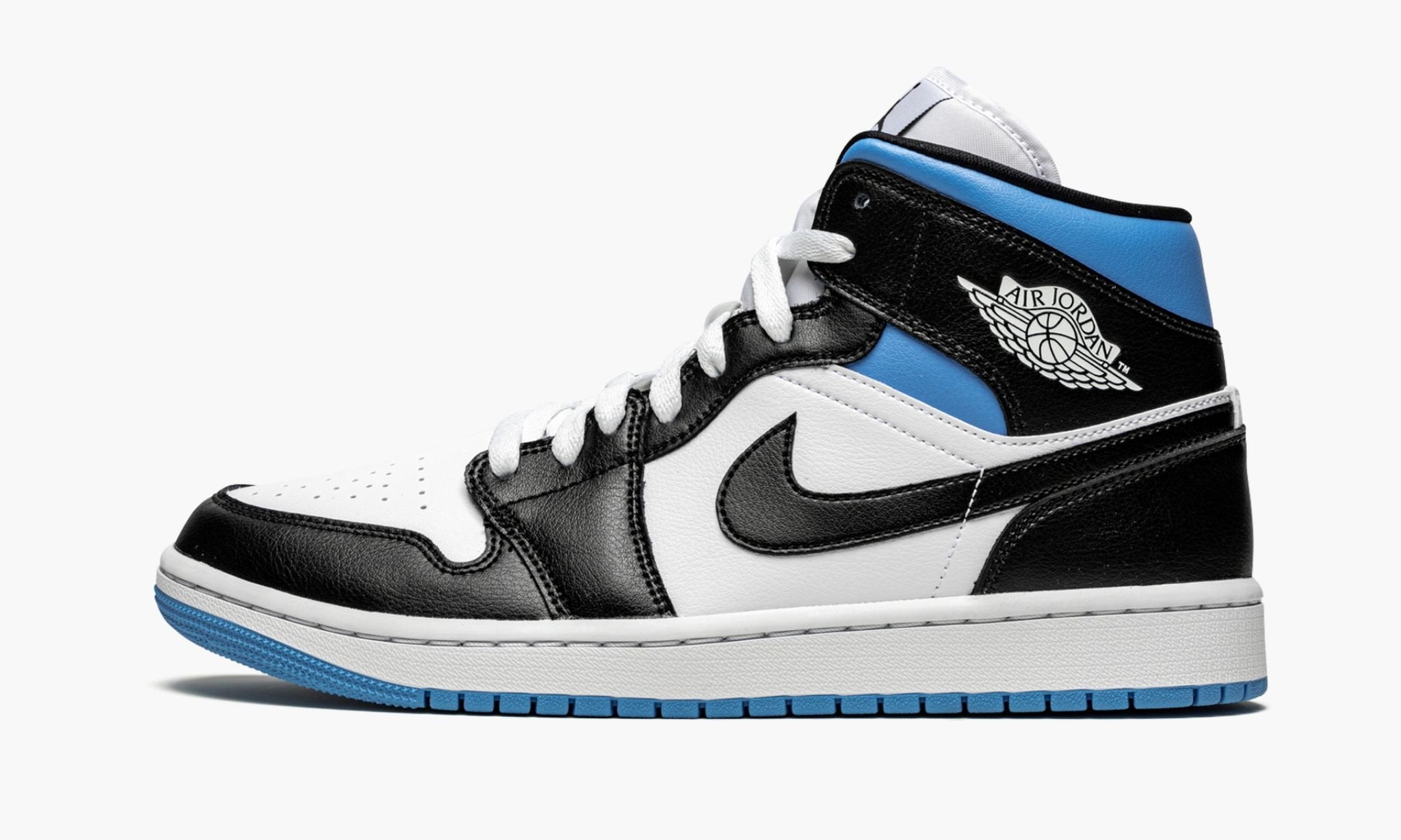 Air Jordan 1 Mid University Black White