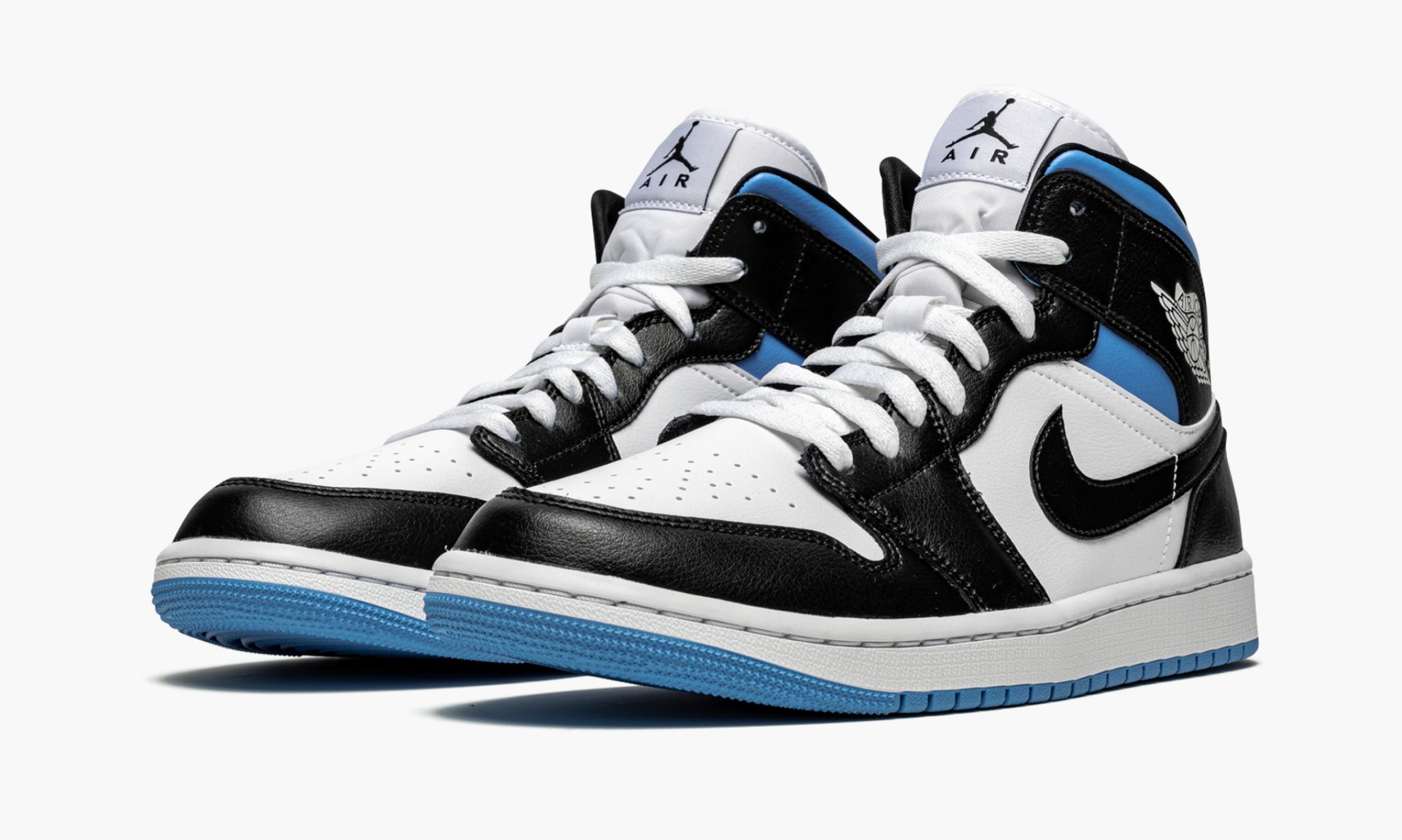 Air Jordan 1 Mid University Black White
